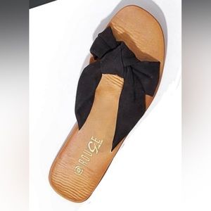 Knotted Slide Sandals